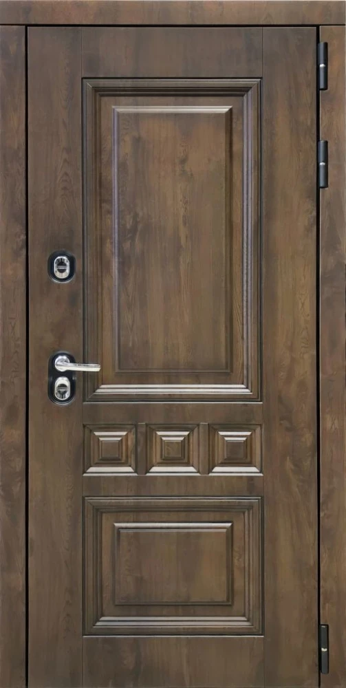 Входная дверь ДвериПРО Аура Гладкая Белый матовый DPRO227910 внешняя сторона